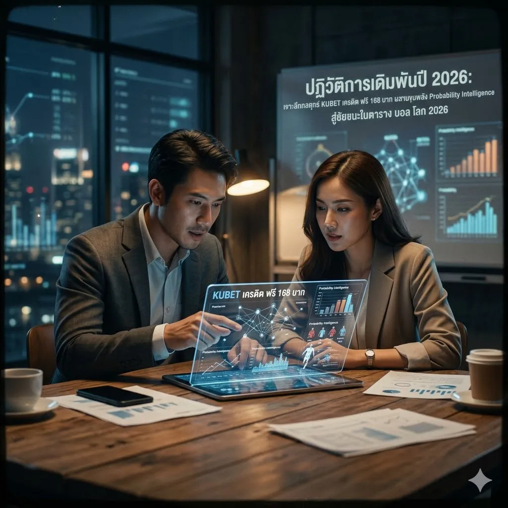 ปฏิวัติการเดิมพันปี 2026: เจาะลึกกลยุทธ์ KUBET เครดิต ฟรี 168 บาท ผสานขุมพลัง Probability Intelligence สู่ชัยชนะในตาราง บอล โลก 2026