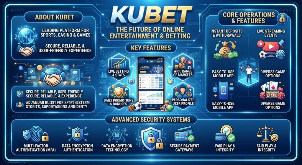 ฟีเจอร์เด่นและระบบความปลอดภัยขั้นสูงของ แอ พ kubet